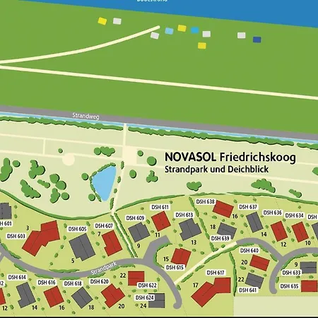 Casa de Férias Friedrichskoog-strandpark 9 *