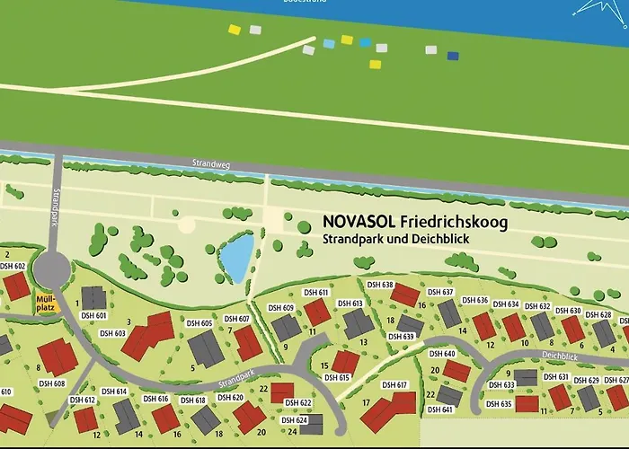 Semesterbostad Friedrichskoog-strandpark 9 *